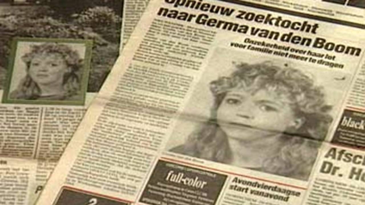 In de jaren  negentig werd veel geschreven over de verdwijning van Germa van den Boom