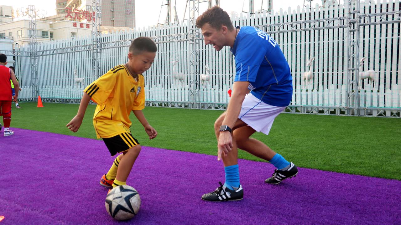 Michael in zijn nopjes. (foto: Michael Thijs).