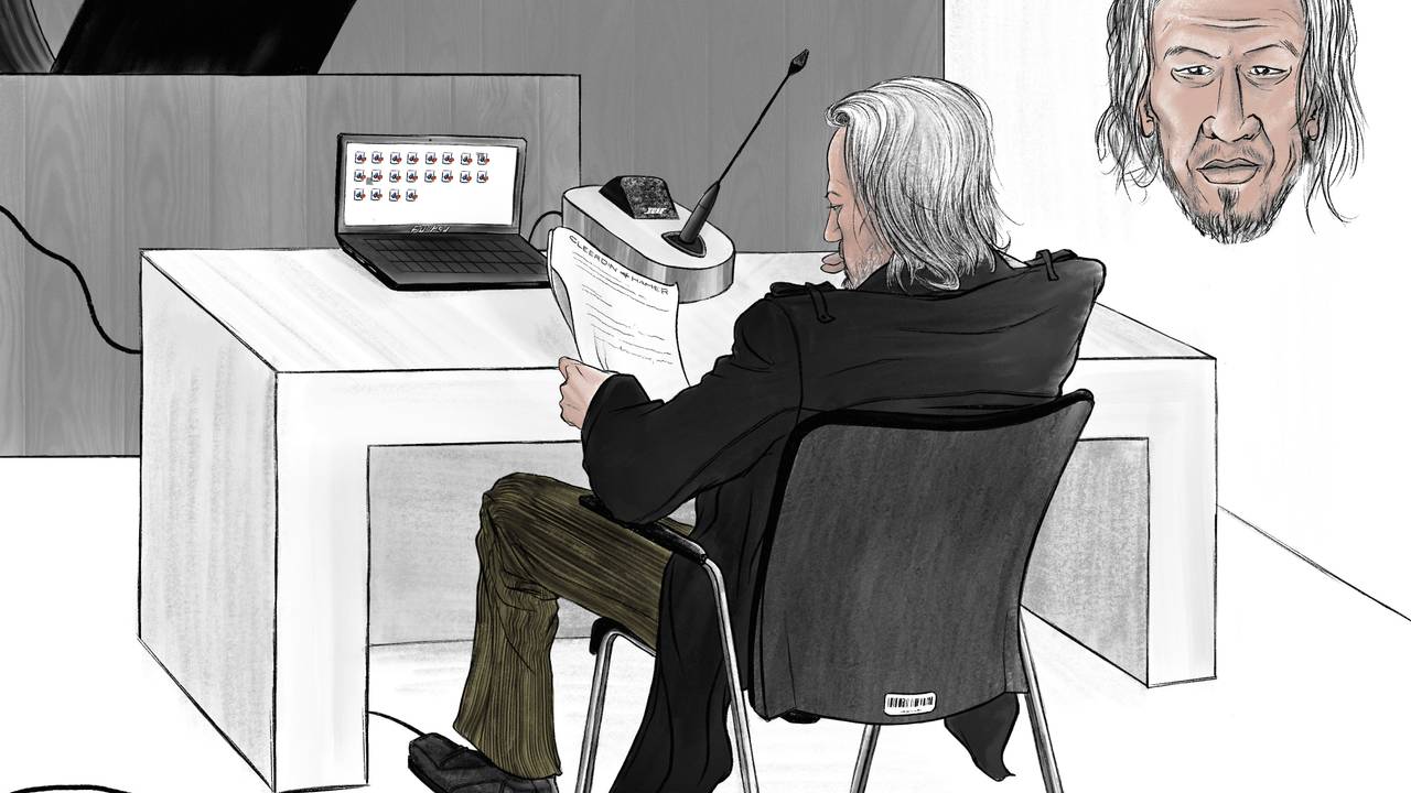 Rechtbanktekening van Aydin C. (2018)