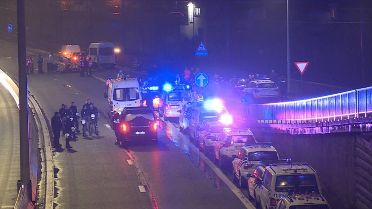 Het ongeluk gebeurde vrijdagavond in België
