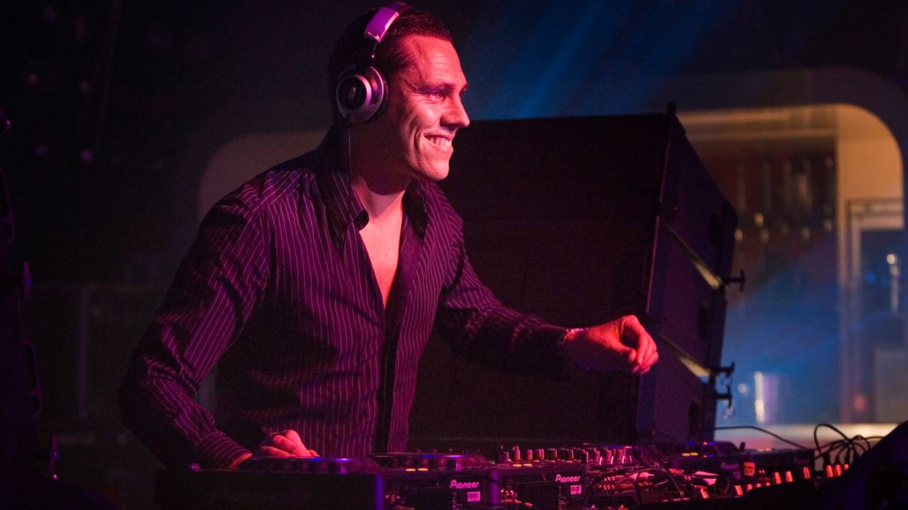 Tiësto in actie. (Foto: ANP)