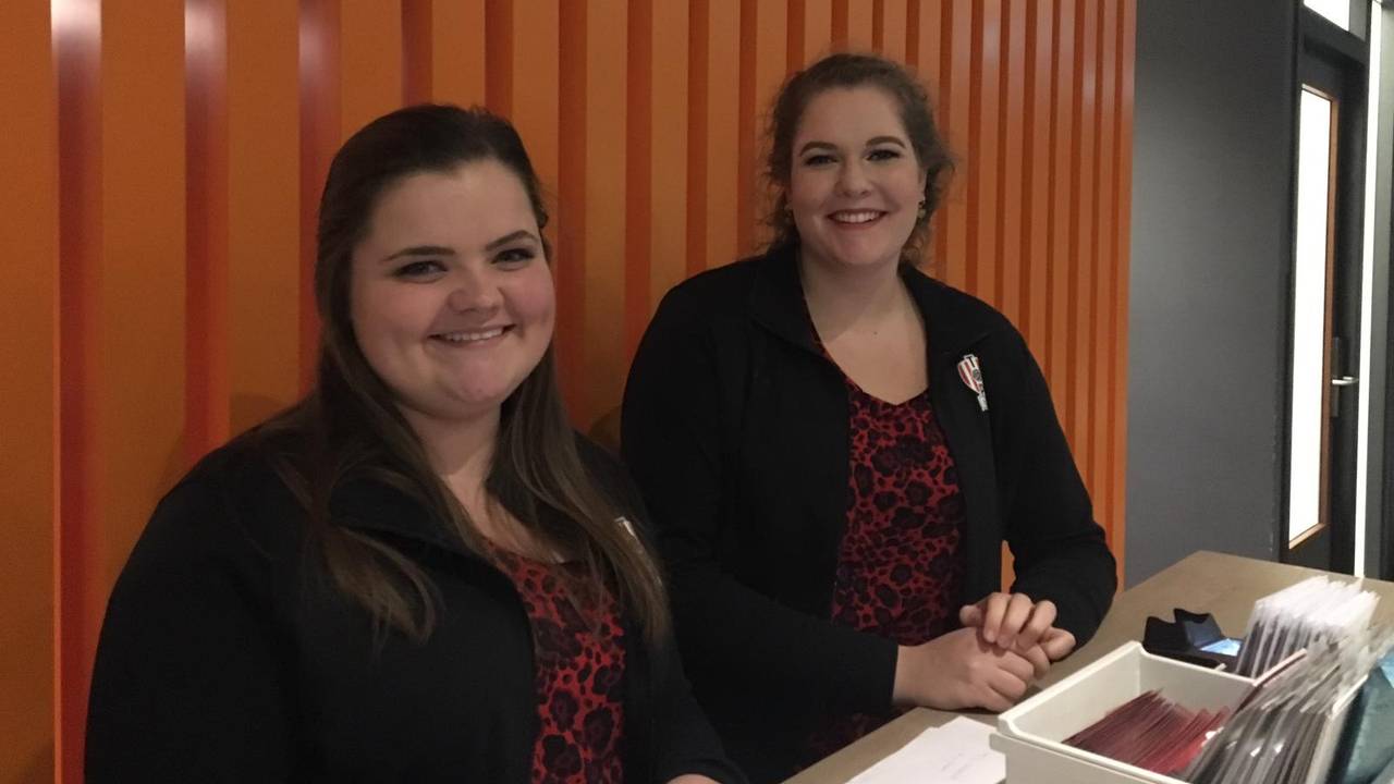 Michelle en Evelien werken al twee jaar samen (Foto: Florian van Velthoven)