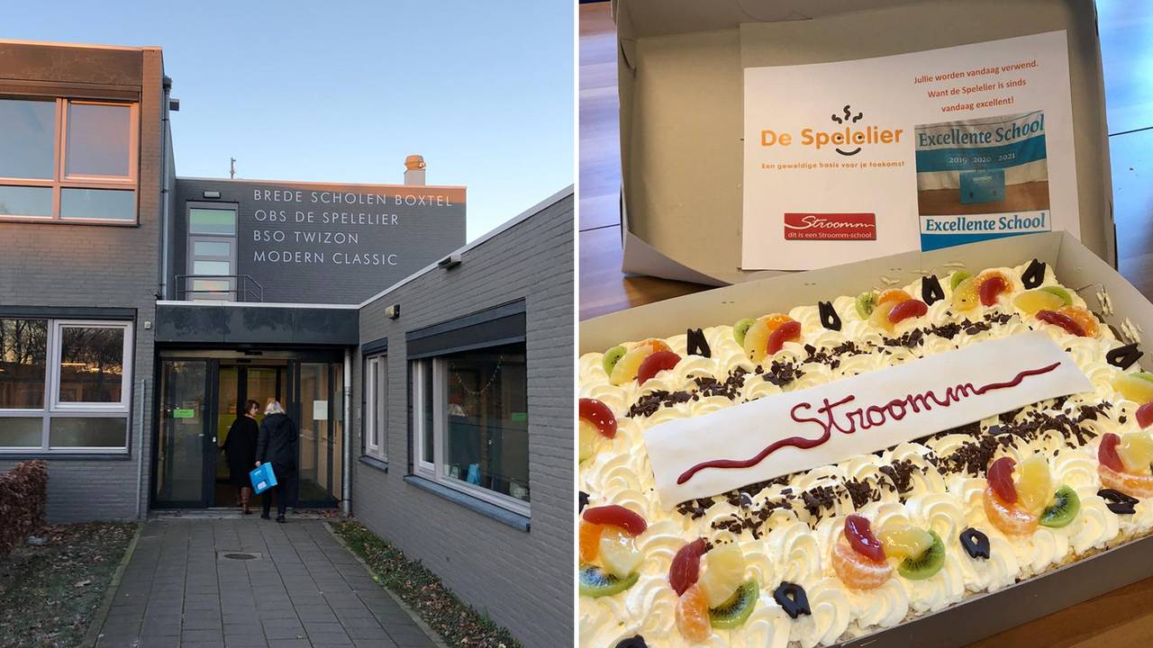 Feest en dus taart op De Spelelier in Boxtel (foto's: Paul Post).