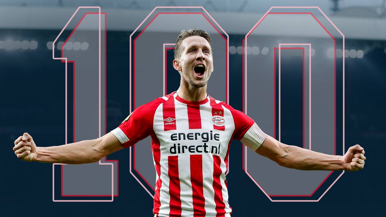 Luuk de Jong staat op 99 officiële doelpunten voor PSV. (Foto: VI Images)
