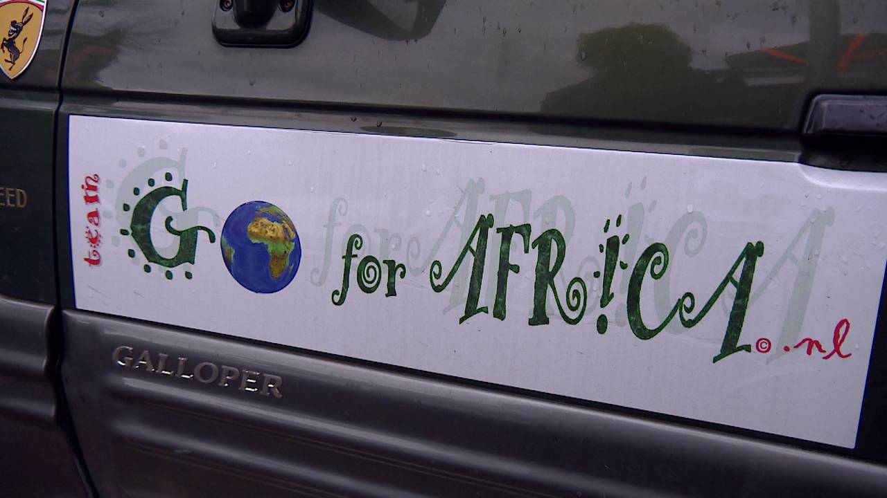 Het logo van 'Go for Africa'