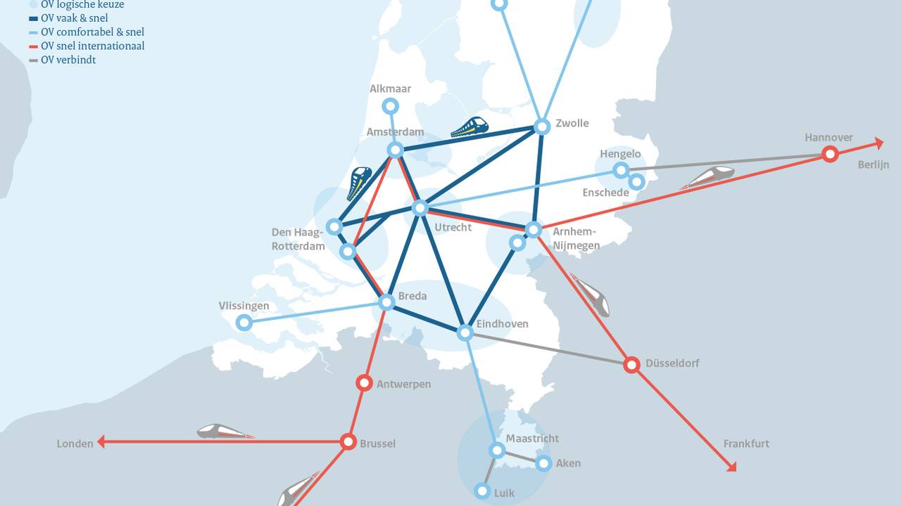 Supersnel met openbaar vervoer van Breda