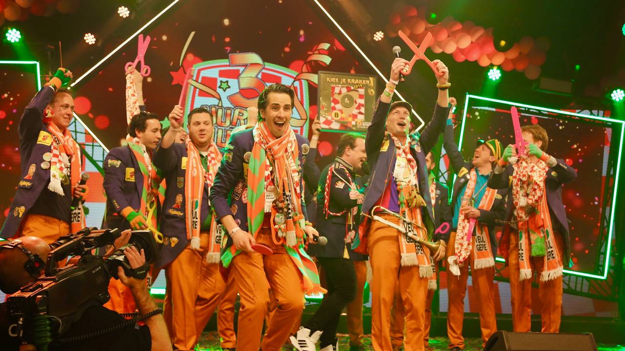 Veul Gère tijdens 3 Uurkes Vurraf 2019. (Foto: Twan Spierts)