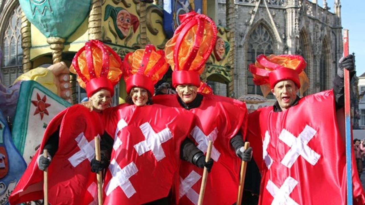 Optocht in Kielegat (Archieffoto)