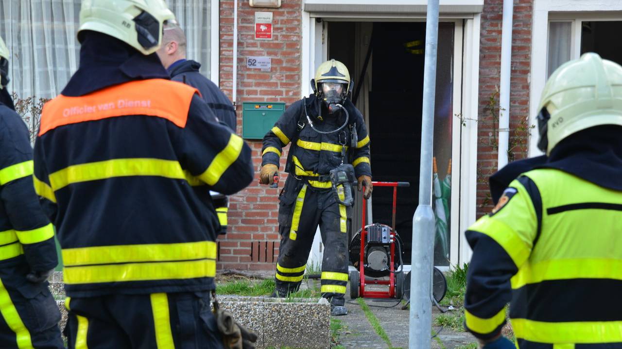 De brand was snel onder controle. (Foto: Perry Roovers/SQ Vision)