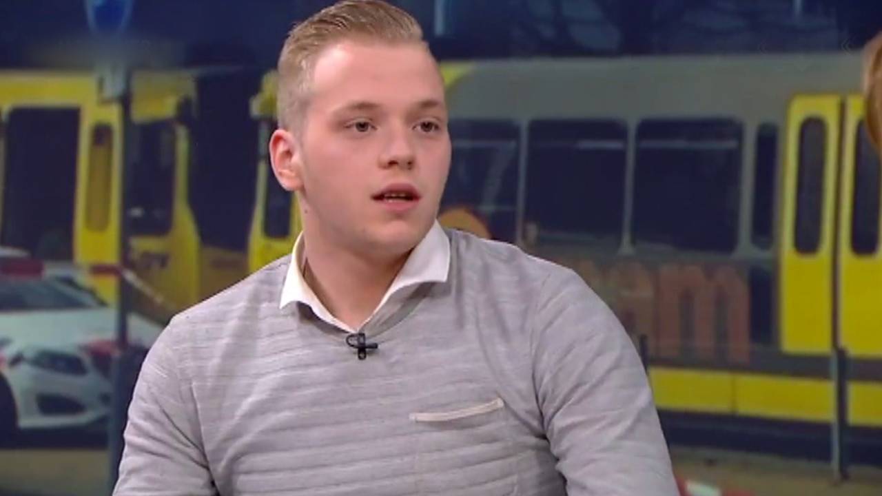 Nicky van Grinsven deed zijn verhaal bij Nieuwsuur. (Beeld: Nieuwsuur)