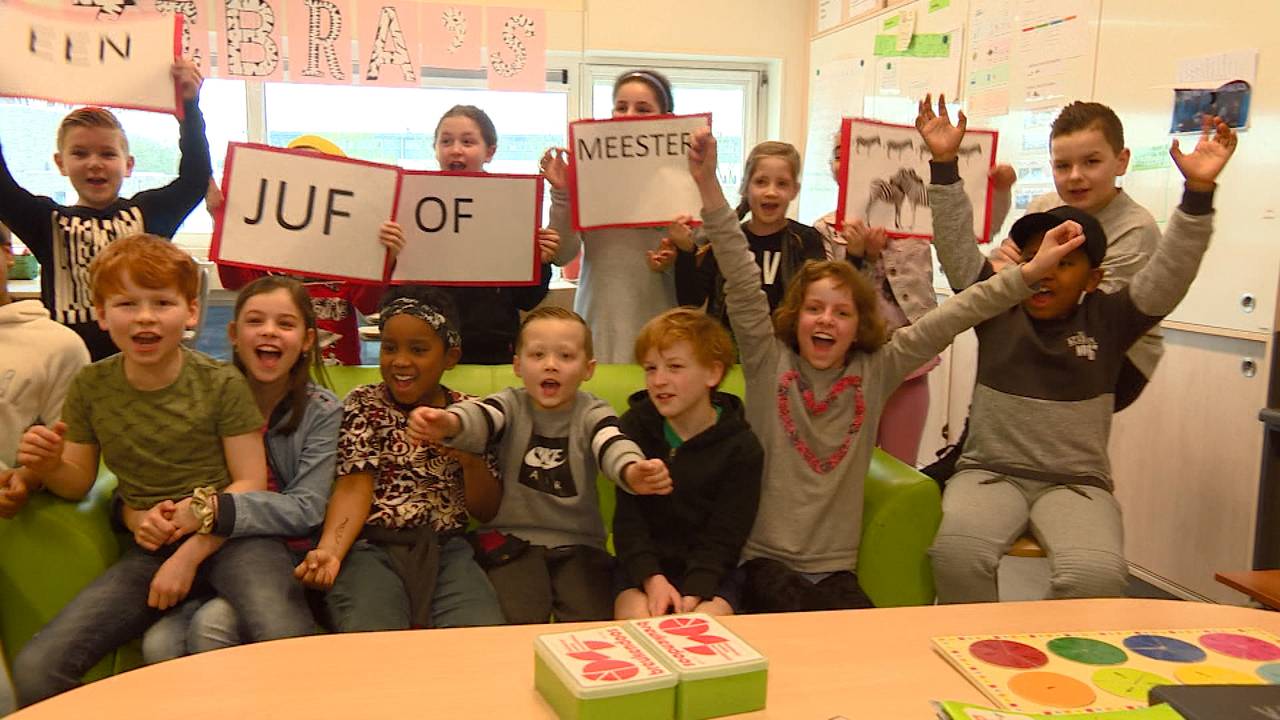 De kinderen van De Ontdekking zitten op 1 april zonder juf.