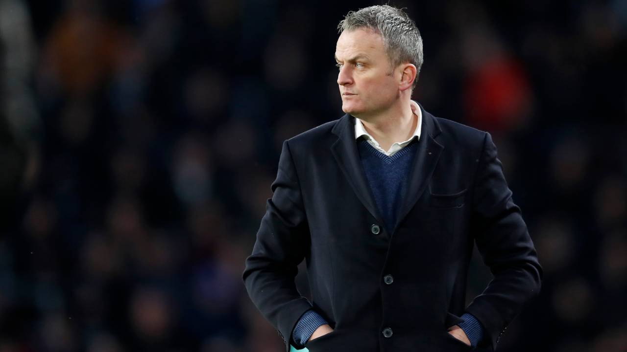 Rob Penders, de trainer van FC Eindhoven dat voor het eerst dit jaar verloor (foto: VI Images).