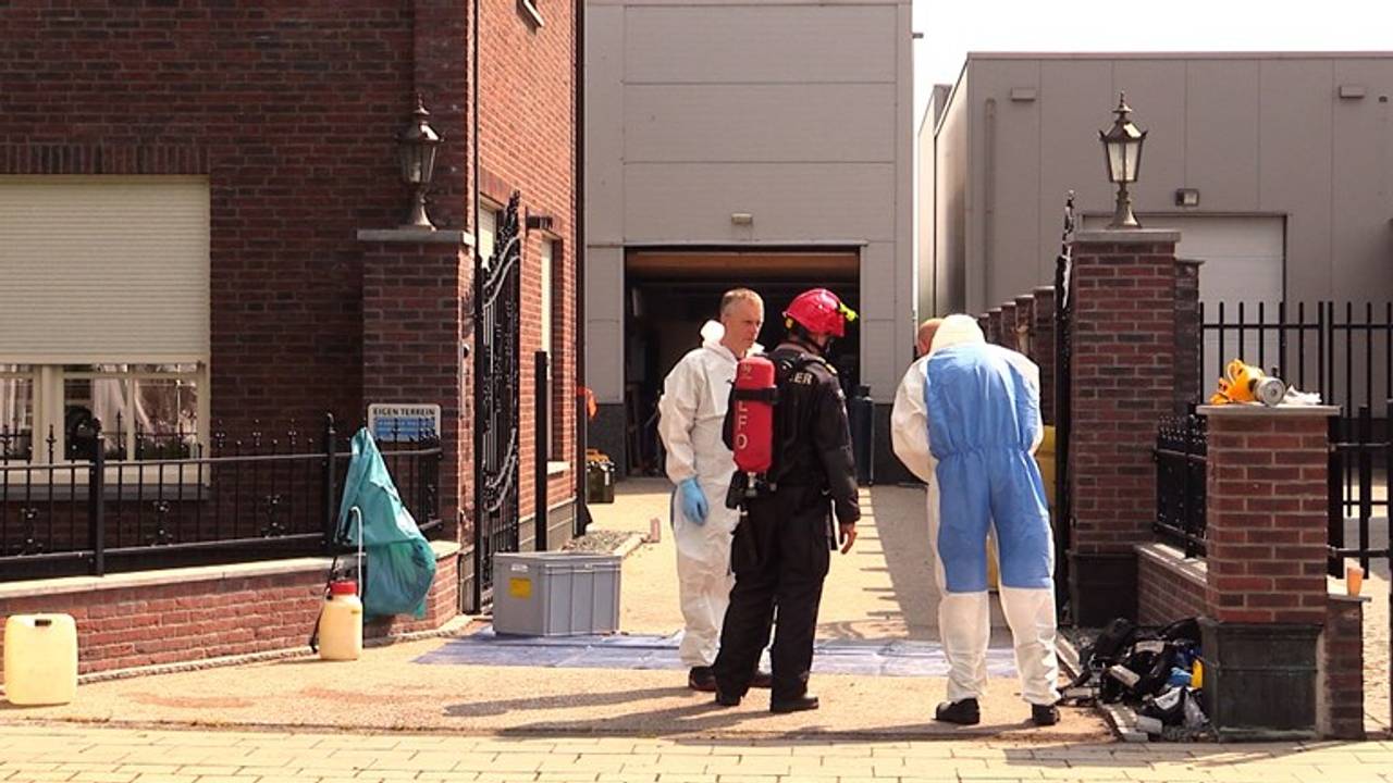 De loods stond in de buurt bekend als 'Fort Knox'. (Foto: Stan Hamacher).