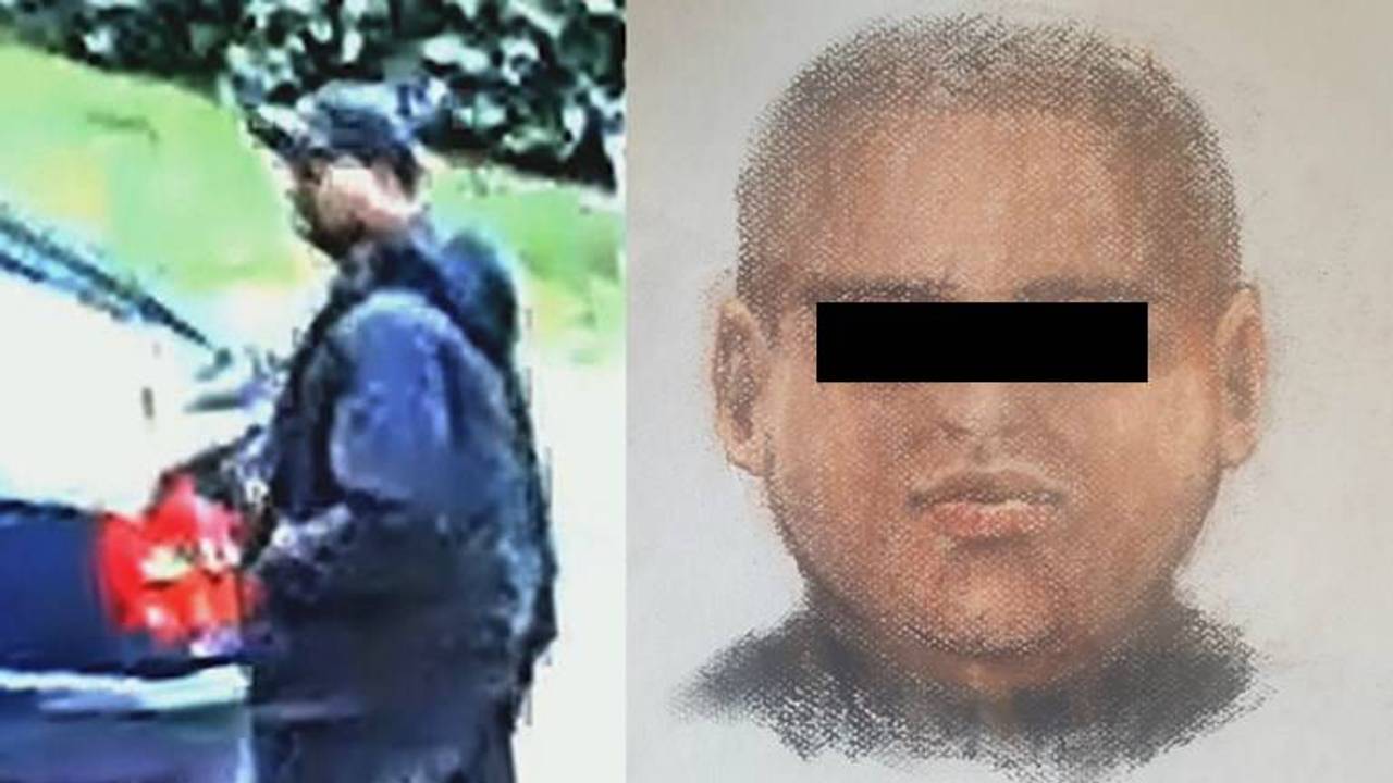 De politie verspreidde een compositietekening van de dader.