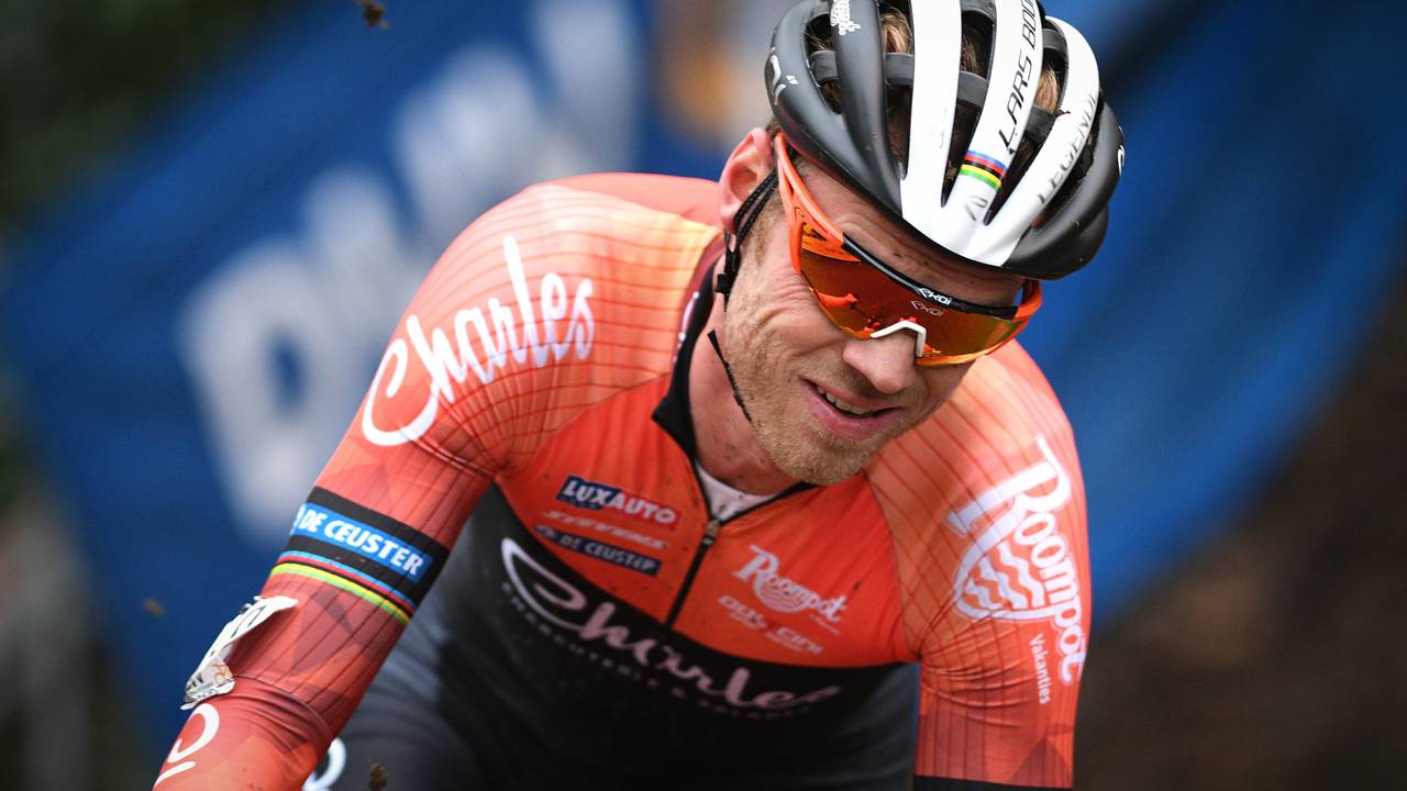 Lars Boom staat zondag als kopman van Roompot Charles aan de start bij Parijs-Roubaix. (Foto: VI Images)