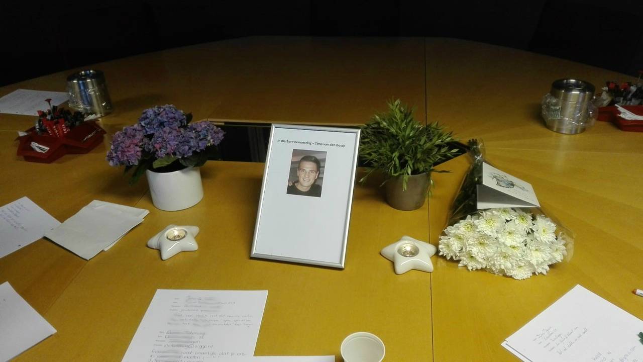 De voetbalclub rouwt om het overlijden van Timo. (Foto: V.V. Virtus)