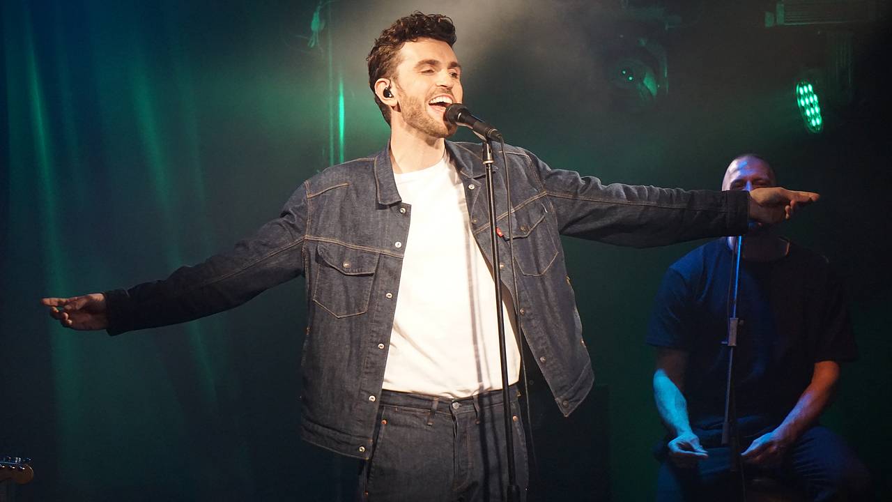 Duncan Laurence is klaar voor vanavond.