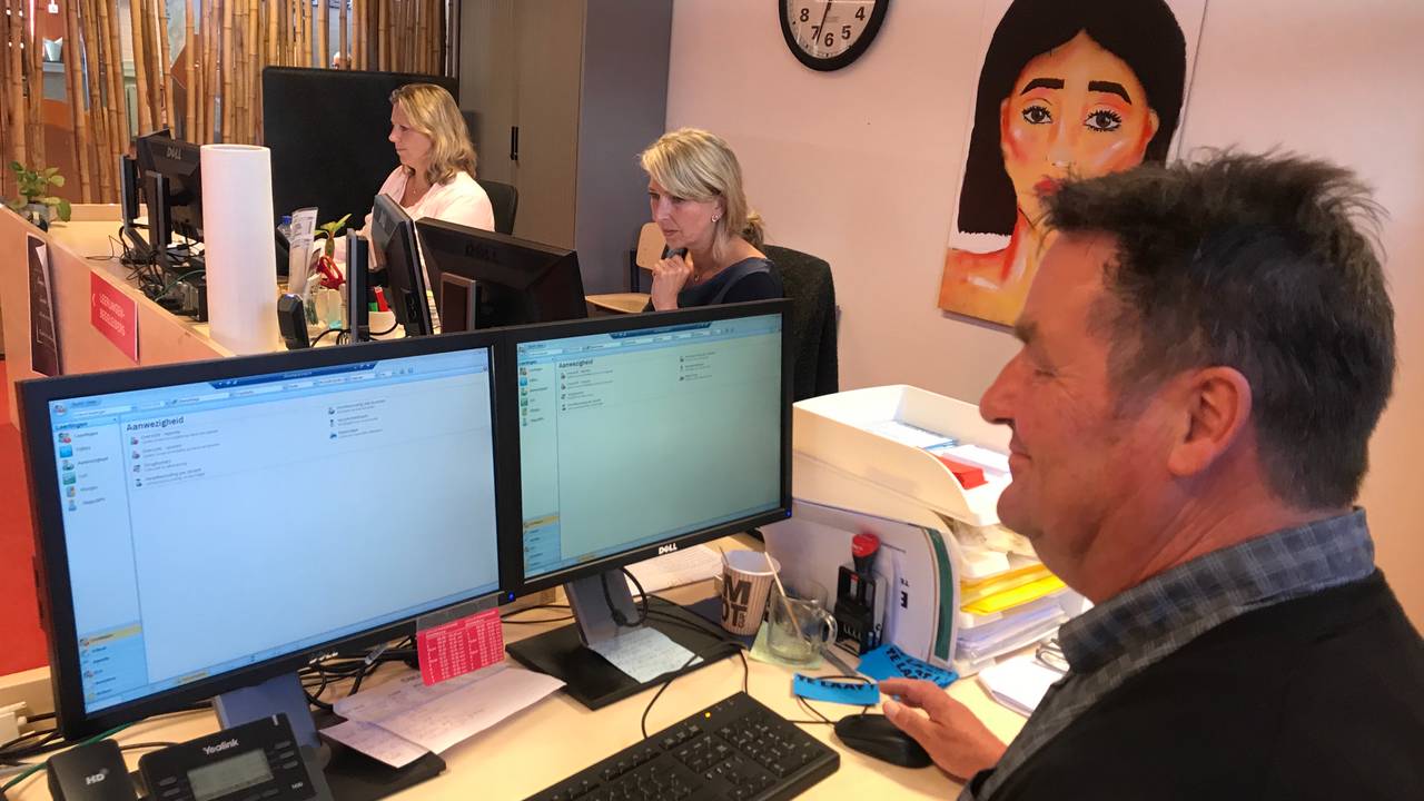 Dit trio is het eerste aanspreekpunt voor de leerlingen van het Markenhage in Breda. (foto: Eva de Schipper)