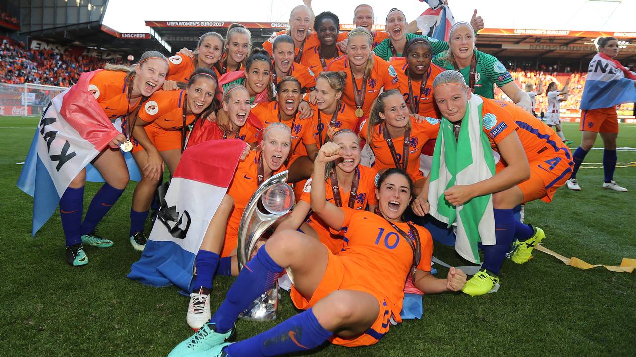De gouden EK-ploeg van 2017. (foto: VI Images)