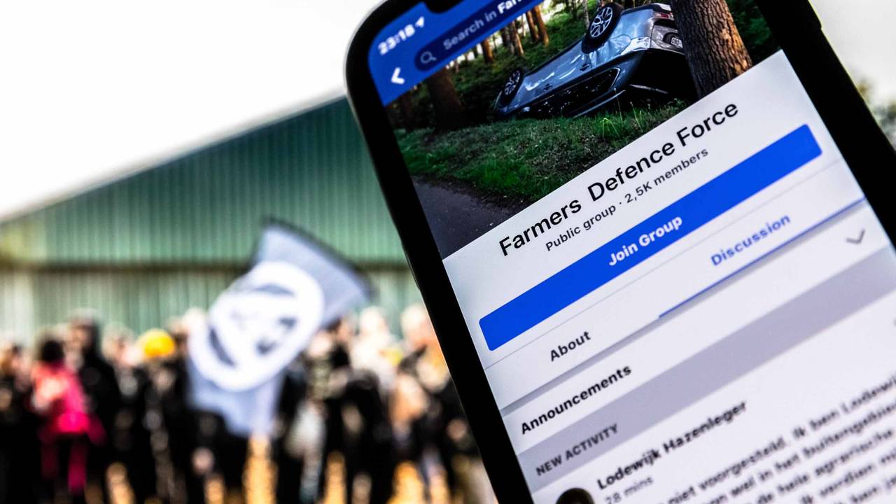 De Facebookgroep Farmers Defence Force. (Foto: Rob Engelaar)
