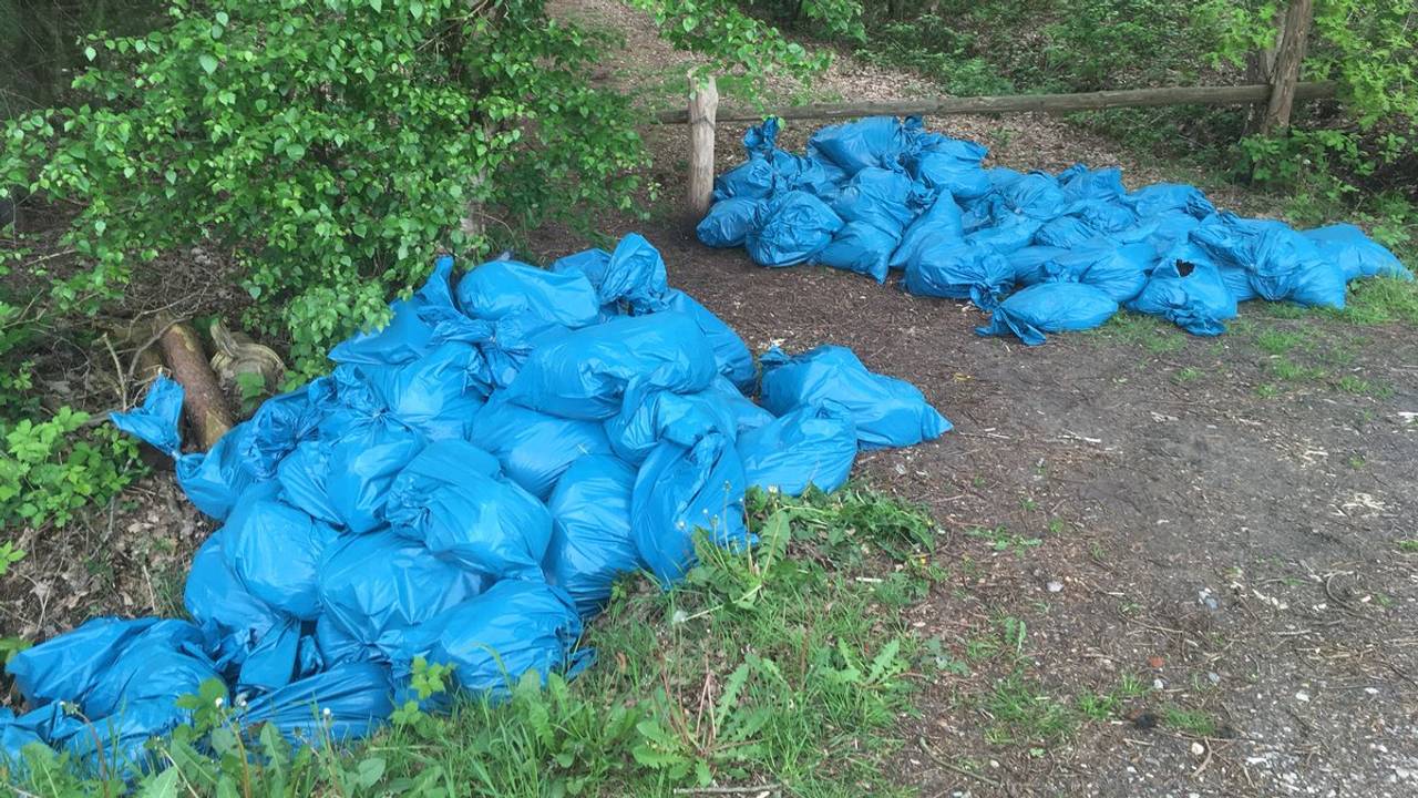 Flinke dumping in Moerstraten. (foto: Erik de Jonge)