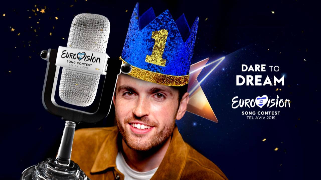 Duncan Laurence als winnaar