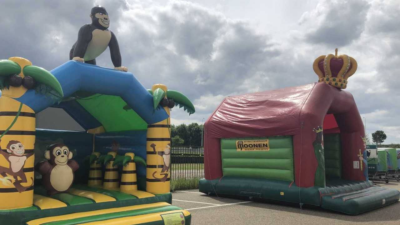 Wilbert van den Oord zou graag een meldpunt willen voor springkussens (foto: Imke van de Laar).