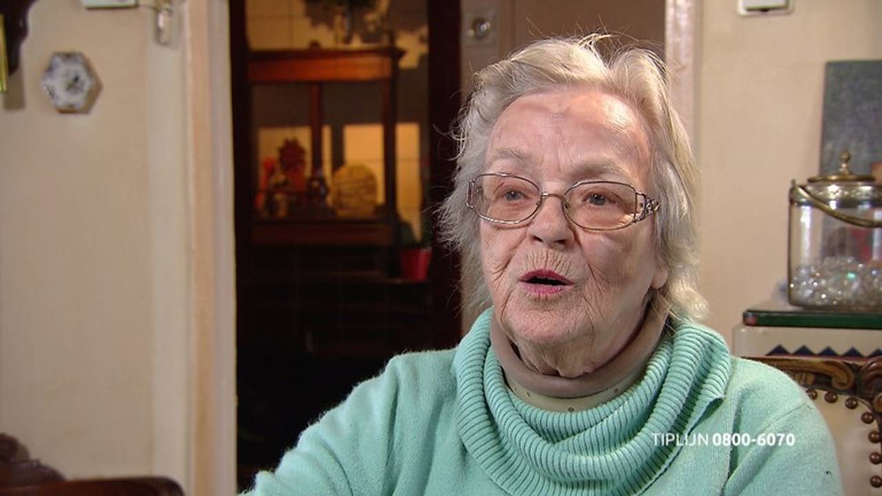 De 89-jarige vrouw deed in januari haar verhaal bij Bureau Brabant.