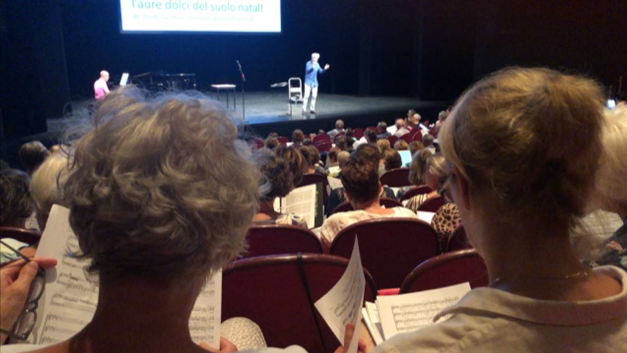 De workshop was vooral een les in plezier (foto: Paul Post)