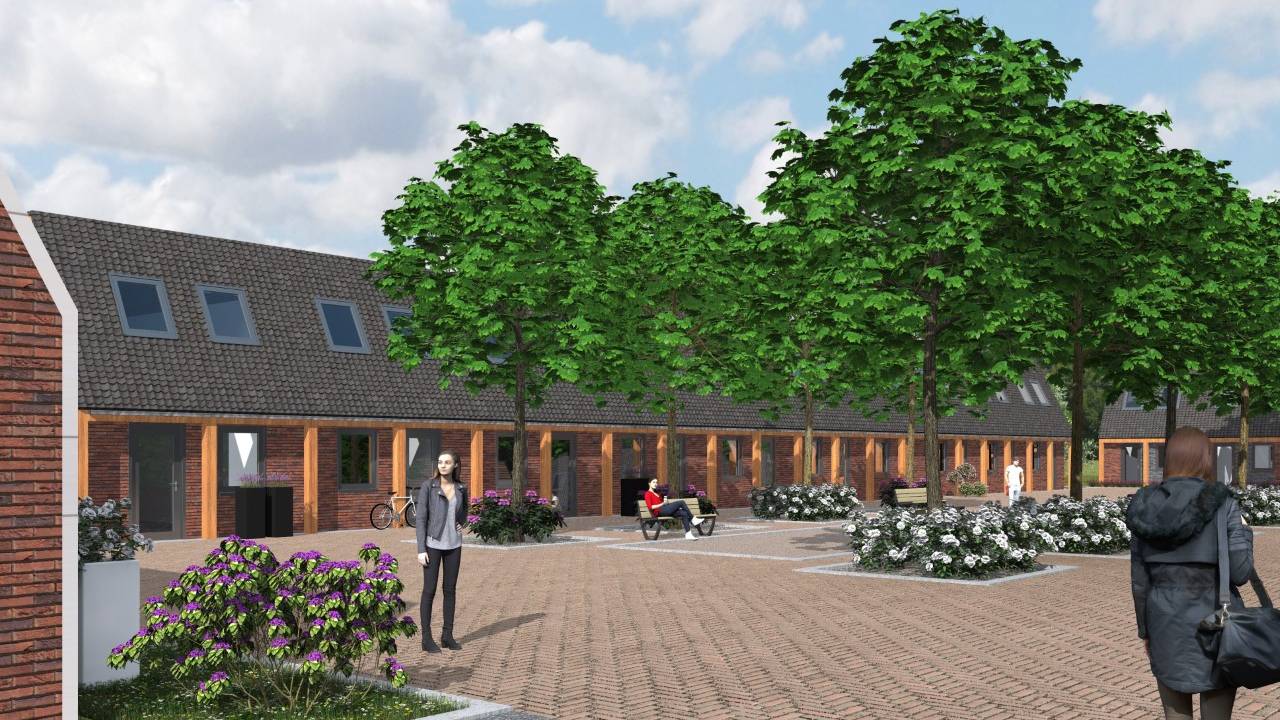 Een impressie van de woningen voor arbeidsmigranten. (Foto: Hobij)