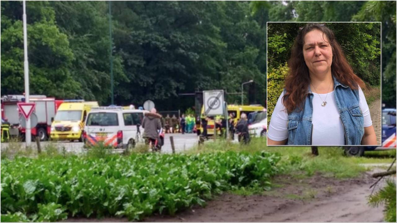 Diverse hulpdiensten kwamen te hulp (foto: Jolanda Lisapaly).