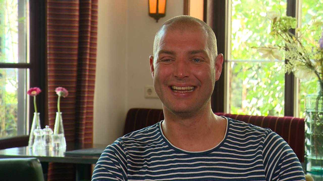 Maarten van der Weijden is nog steeds moe. (Foto: Omrop Fryslân)