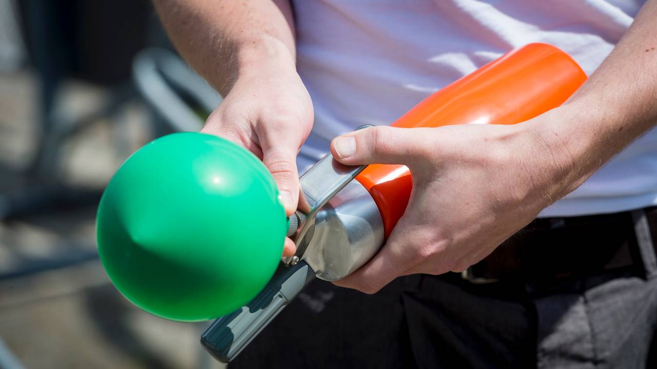 De handel in lachgas neemt toe (Archieffoto: ANP).