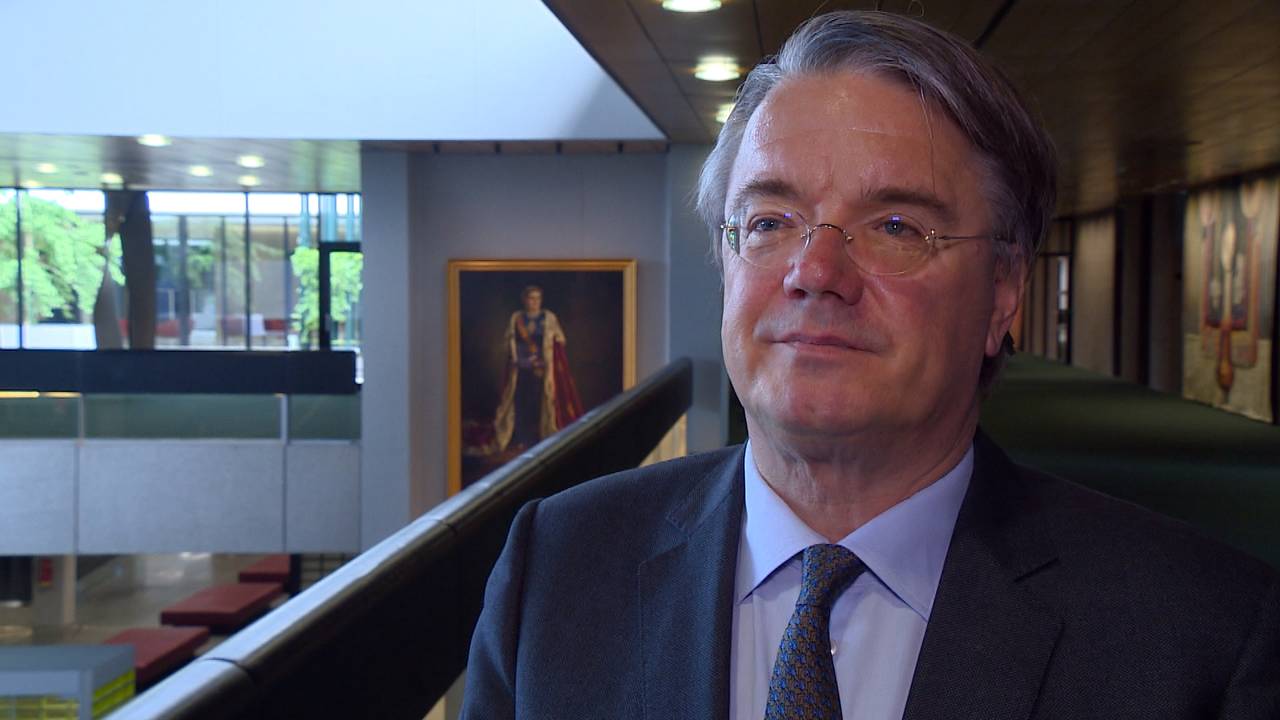 Commissaris van de Koning Wim van de Donk.