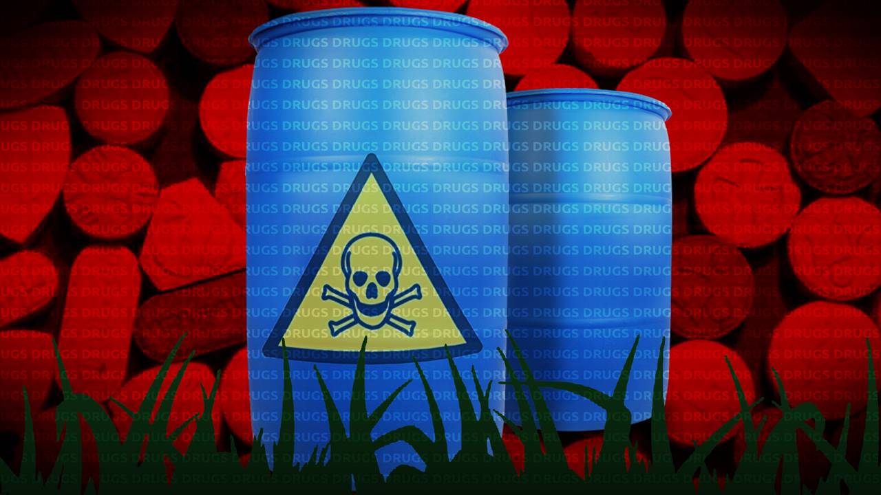 Achter de Blauwe Vaten