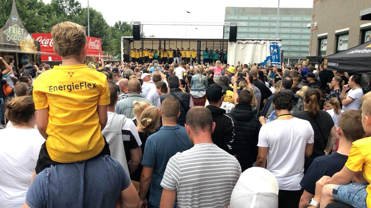 NAC Breda: supporters moeten maar hopen en bidden op goede afloop