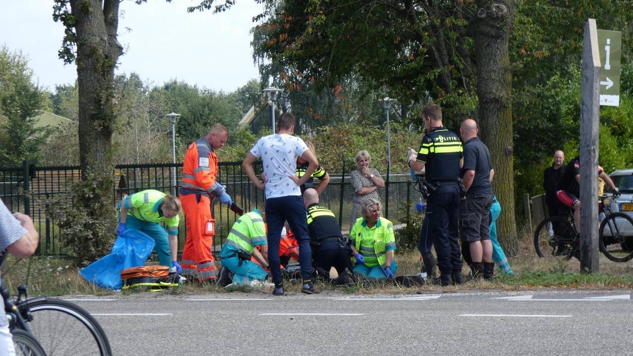 Het ongeluk gebeurde rond het middaguur. (Foto: Siem Breunese/SQ Vision)