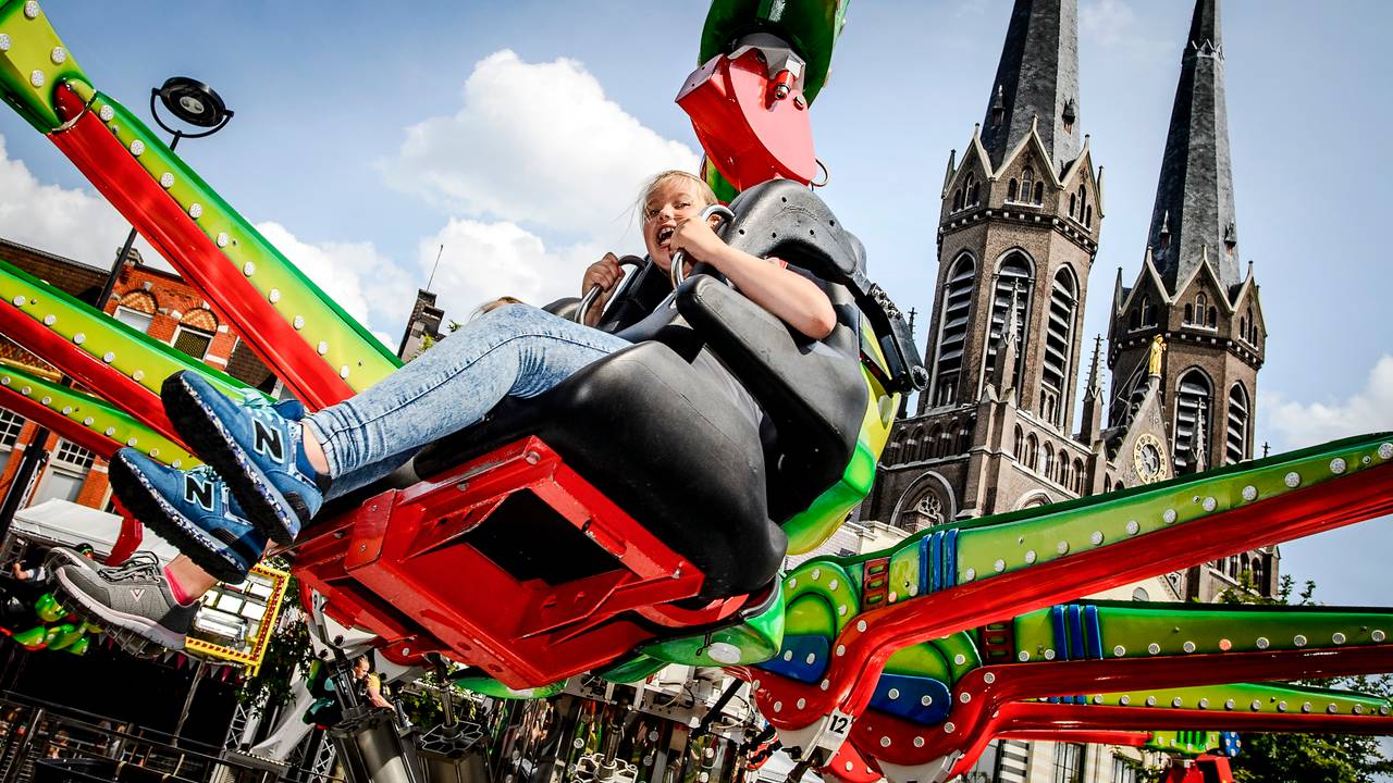 De Tilburgse kermis begint vrijdag weer. (Archieffoto ANP)