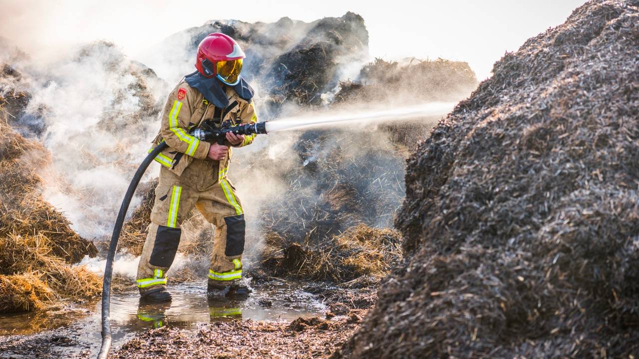Het is extra zwaar in de hitte. Foto: Sem van Rijssel / SQ Vision