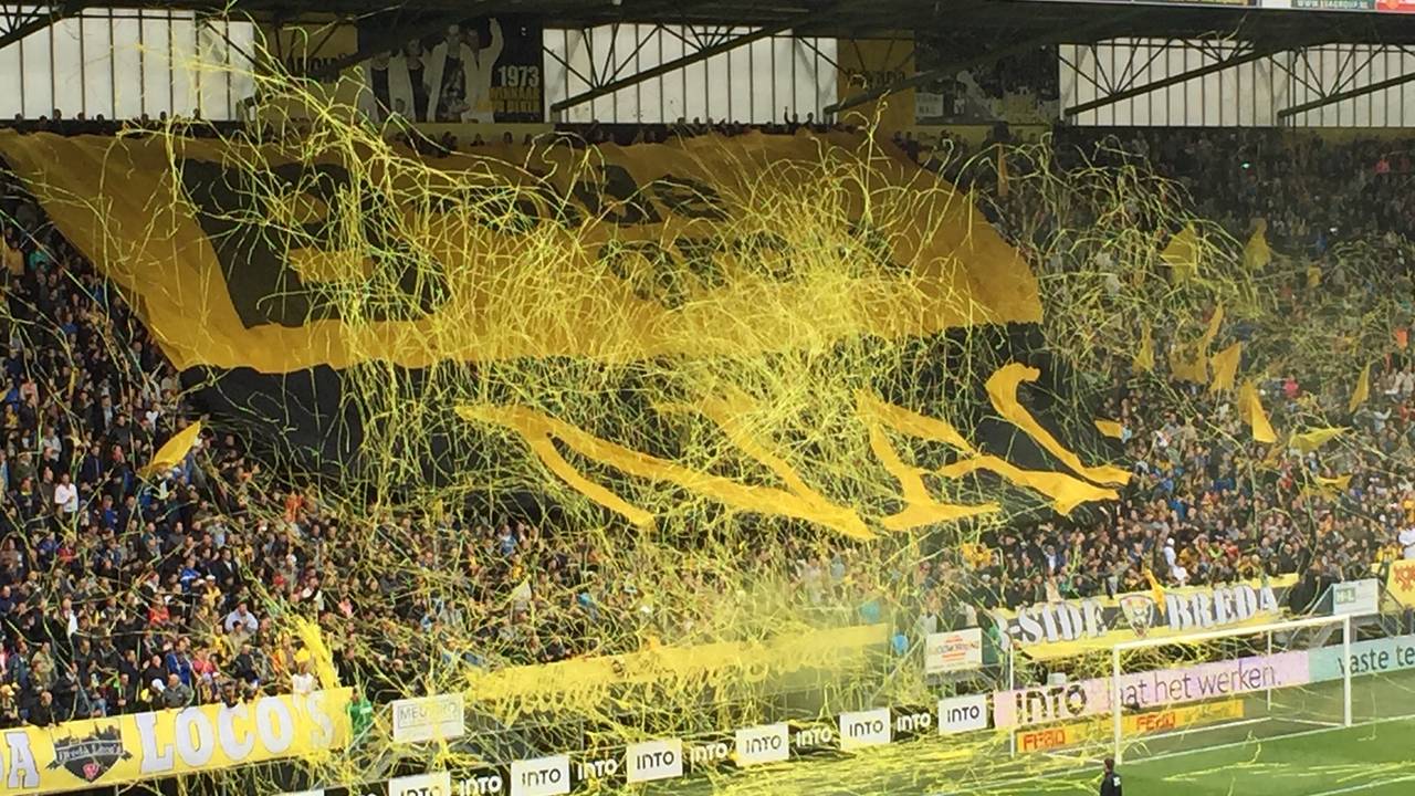 Het Rat Verlegh Stadion van NAC in Breda.