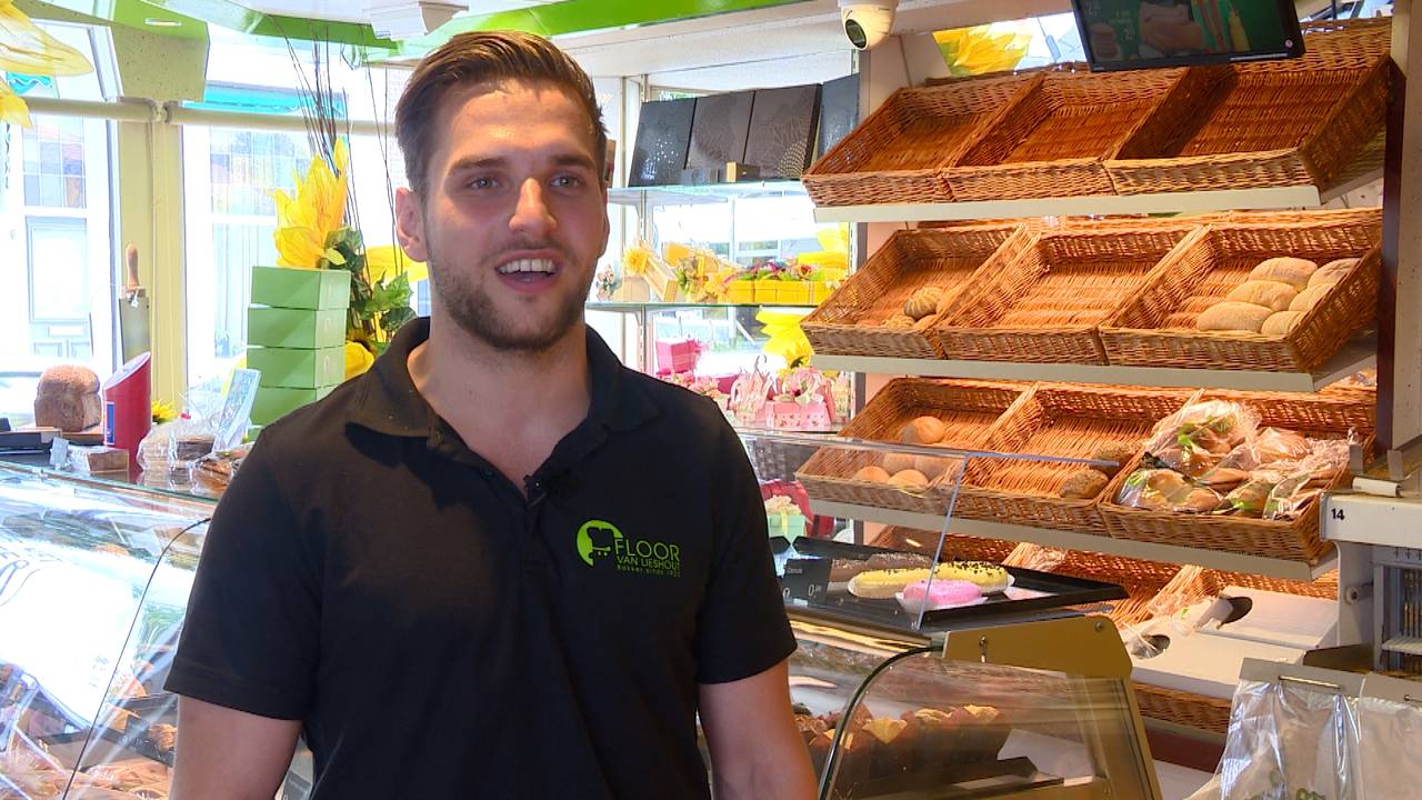 Bakker Floris van Lieshout ontmaskerde een oplichter. (Foto: Omroep Brabant)