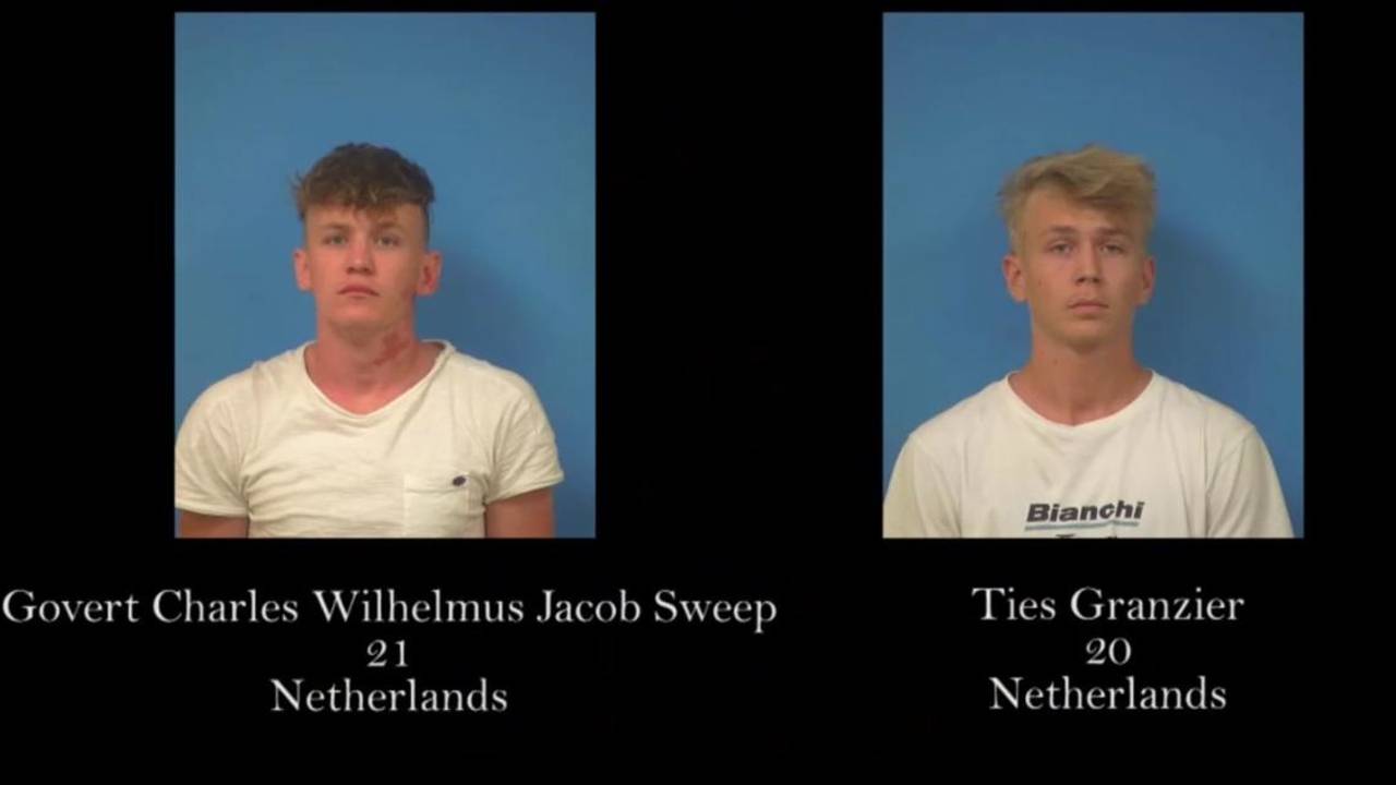 Govert Sweep en Ties Granzier. (Foto: Fox5)