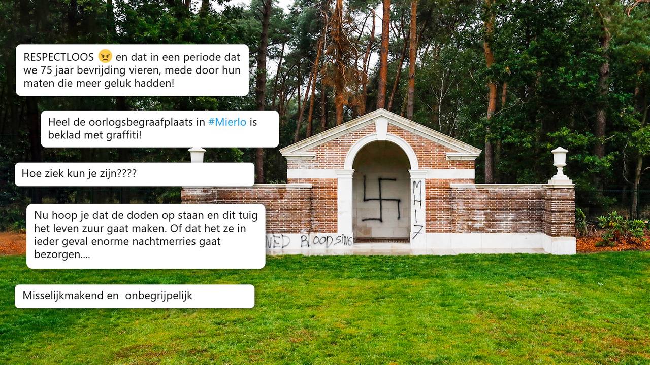 Veel mensen reageren met afschuw op de bekladdingen. (Foto: Dave Hendriks)