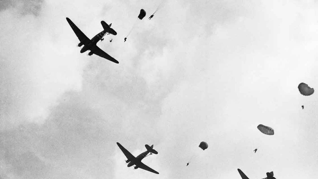 Luchtlandingen (foto: NIMH)