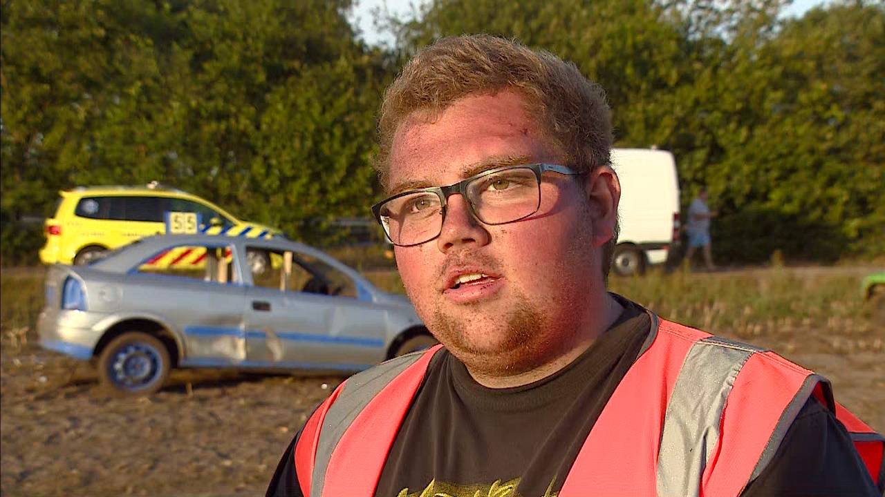 Rowin de Bruijn van De Kempen Cross (foto: Omroep Brabant).