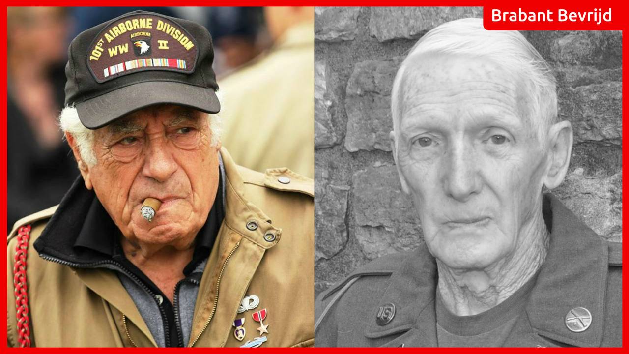 Veteranen Jim Martin en Vincent Speranza sprongen nog één keer uit een militair vliegtuig.