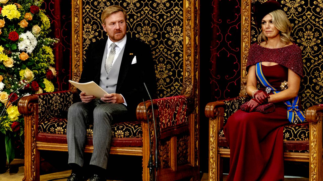 Koning Willem-Alexander sprak voor het eerst over Eindhoven in de Troonrede (Foto: ANP).