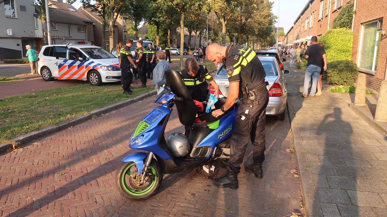 Uiteindelijk werd de man klemgereden (foto: Stuve Fotografie).