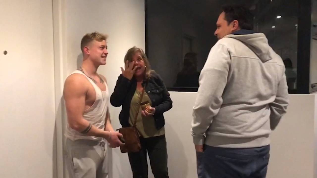 Desiree en Tinus met zoon Mike