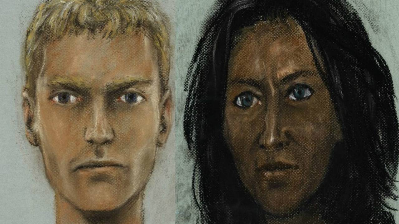 De politie is op zoek naar de man en vrouw op de compositietekening. (Foto: Politie)